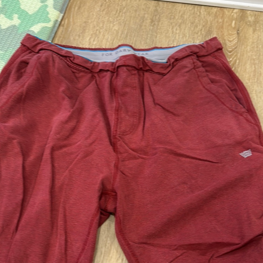 Red Athletic Sweatpants! Mack Weldon   Ace (multiple colours available!)